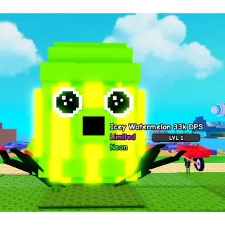 🔥Neon Icey/Ice Watermelon 4.8kg - Limited (info in description) 🔥Cheapest/Instant - Plants vs Brainrots