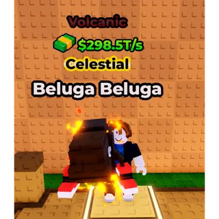 🔥Beluga Beluga (🪽Heavenly🪽) (307.1T/s) - Kick a Lucky Block🔥