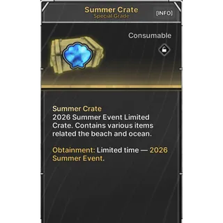 🔥100x Summer Crate - Jujutsu: Zero🔥