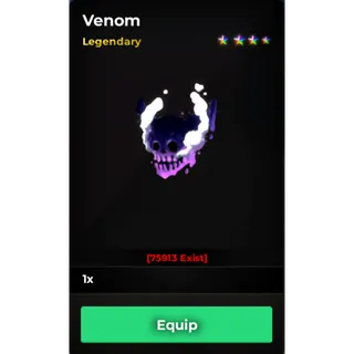 🔥Venom Fruit (Legendary) - Haze Seas🔥