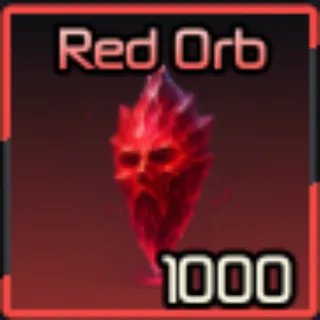 🔥1000x Red Orb | Tradeable - Not Duped | Yamato - Broken Blade🔥