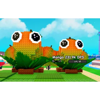 🔥2x Huge Mango (231.9k-282.5k DPS) (5.5kg-6.7kg)🔥Cheapest/Instant - Plants vs Brainrots