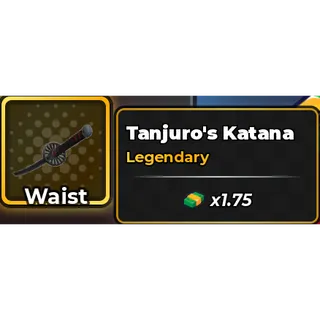 🔥Tanjuro's Katana (Waist Gear) - Anime Dice🔥