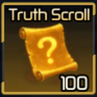 🔥100x Truth Scroll | Not Duped - Broken Blade🔥