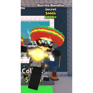 🔥Burrito Bandito [4M/s]🔥Cheapest/Instant - Steal a Brainrot