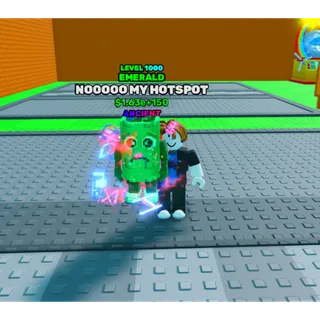 🔥Nooooo My Hotspot Emerald | Ancient | Level 1000 MAX - Swing Obby For Brainrots🔥