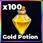 🔥100x Gold Potion - Roll Anime To Fight🔥