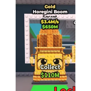 🔥Horegini Boom (Gold) [3.4M/s]🔥SUPER RARE* - Steal a Brainrot