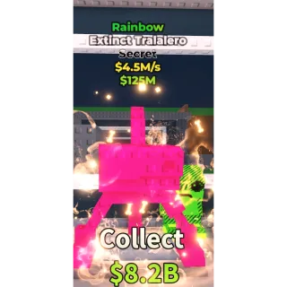 🔥Extinct Tralalero (Rainbow) [4.5M/s]🔥Cheapest/Instant - Steal a Brainrot