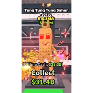🔥Tung Tung Tung Sahur (Tung+Taco) [10.5M/s]🔥Cheapest/Instant - Steal a Brainrot