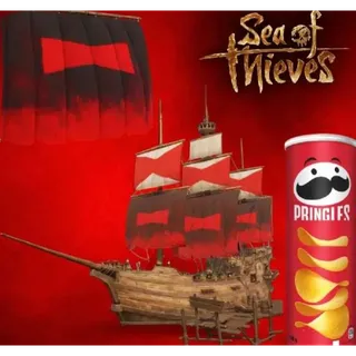 Sea of thieves Scarlet Stack Sails 