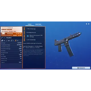 Fortnite: Save The World - 2x 6th Perk Energy Thrasher