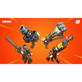 Fortnite: Save The World - Endless Chain Affliction Chain on Elim Vacuum Tube Gun Schematic Bundle