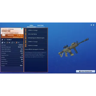 Fortnite: Save The World - No Element Crit Tiger