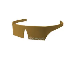 Clockwork's Golden Shades + Clockwork goldheadphones