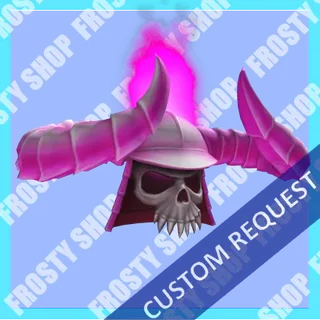 [FPHH] Flaming Pink Horned Helmet