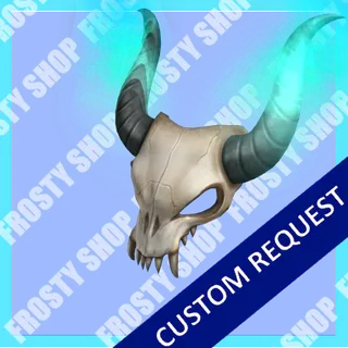 [Ram Skull] Ice Fire Ram Skull Helm