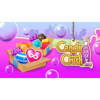 Candy Crush Soda Saga Unlimited lives and more