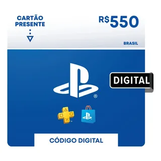 R$550.00 BRL PlayStation Store
