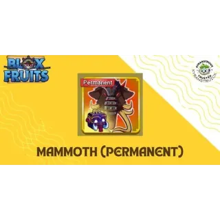 PERMANENT MAMMOTH FRUIT BLOX FRUIT
