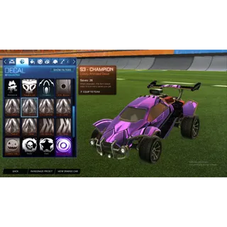 ROCKET LEAGUE | BLACK DIECI + MULTIPLE CHAMP REWARDS AND TOURNEY TITLES