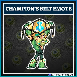 Brawlhalla Champion Belt Emote