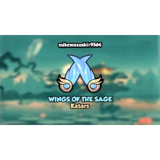 Brawlhalla Wings Of The Sage (Katars Skin)