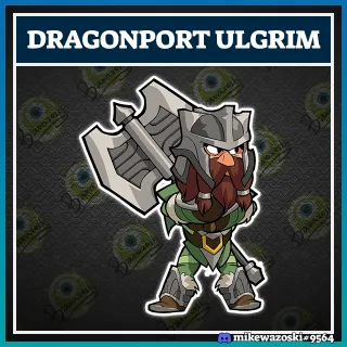 Brawlhalla Skin Dragonport Ulgrim