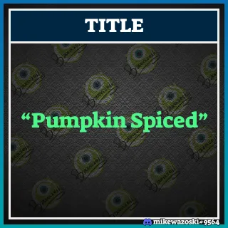 Brawlhalla Pumpkin Spiced Title