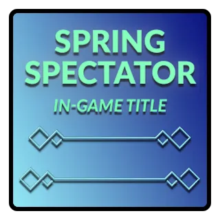 Brawlhalla "Spring Spectator" Title