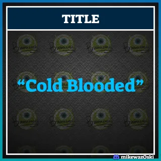 Brawlhalla Cold Blooded Title