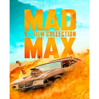 (Read) Mad Max 5-Film Collection + B&W 4K Moviesanywhere Vudu