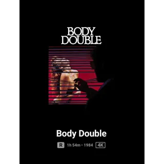 Body Double 4K Moviesanywhere