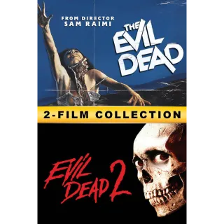 Evil Dead 1 & 2 4K Vudu/FAH