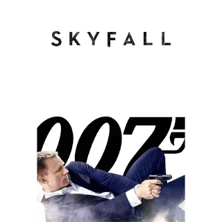 Skyfall HDX Vudu/FAH or HD Google Play