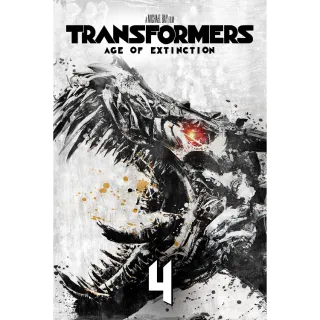 Transformers: Age of Extinction 4K Vudu or 4K iTunes - FN9