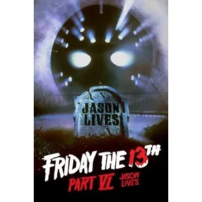 Friday the 13th Part VI: Jason Lives HDX Vudu or HD iTunes - 6N1