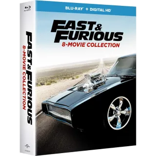 Fast and Furious 8-Movie Bundle + Extended Version HD Moviesanywhere 