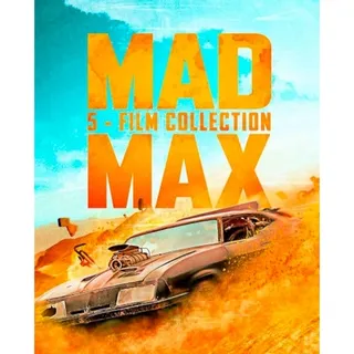 (Read) Mad Max 5-Film Collection + B&C 4K Moviesanywhere Vudu