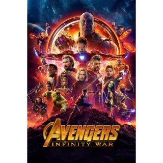 Avengers: Infinity War HD Moviesanywhere