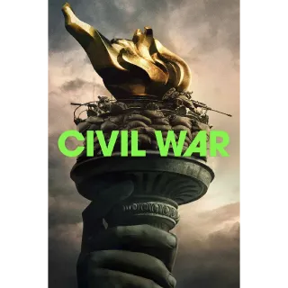 Civil War 4K Vudu