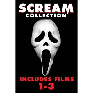 Scream 3-Movie Collection 4K iTunes HD Vudu