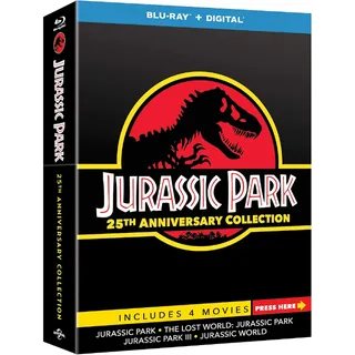 Jurassic Park 4 Movie Collection HD MA