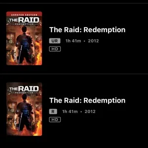 The Raid: Redemption + Unrated HD Moviesanywhere
