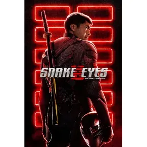 Snake Eyes: G.I. Joe Origins 4K iTunes or HDX Vudu/FAH