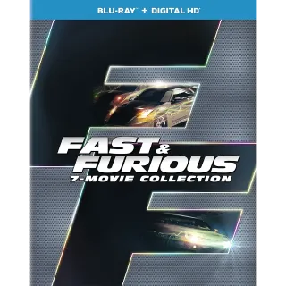 Fast and Furious 7-Movie Bundle HD Moviesanywhere