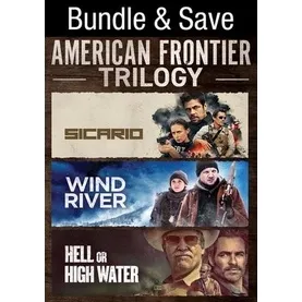 American Frontier Trilogy HDX Vudu (Sicario, Wind River, Hell or High Water) - HV0