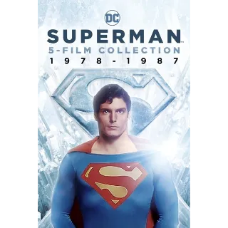 Superman 5-Movie Collection 4K Moviesanywhere
