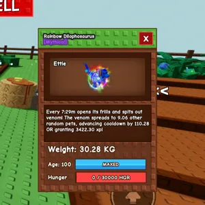 RAINBOW HATCHED DILO