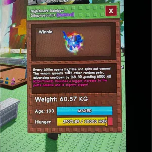 60KG RBH  NIGHTMARE DILO